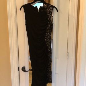 Black cocktail dress